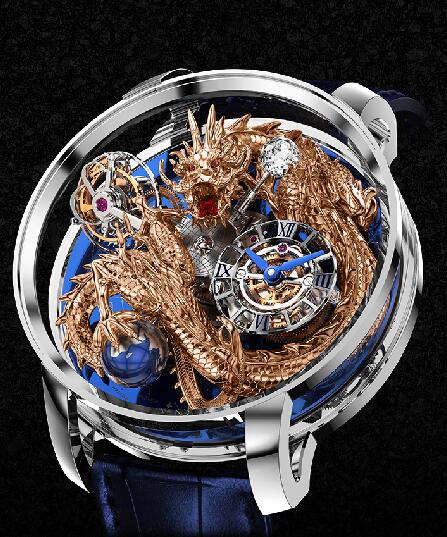 Replica Jacob & Co. Astronomia Sky Platinum Dragon watch AT112.60.DR.UA.A price
